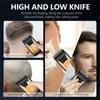 Hair Shaver Double Blades Shaver Electric Shaver Razor For Men Close Bald Head Barber Shaver Trimmer Cordless