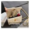 Cross-border Mini Square Kids' Handbag: Diamond Pattern, Embroidered, Versatile Crossbody and Coin Purse for Girls