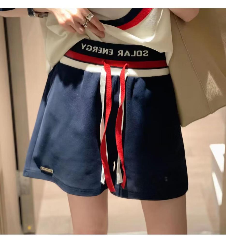 Women's Plus Size Smiley Face Embroidered Sports Suits - Summer Loose Casual Short-Sleeved Shorts Two-Piece Set, Trendy Style