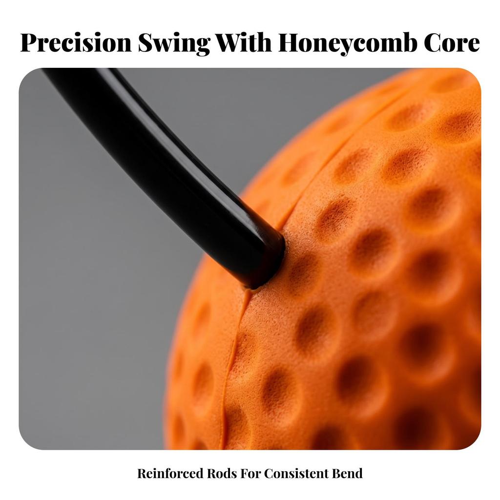 Grip-Friendly Slice | Honeycomb-Like Finish, Golf Swing practice tool,