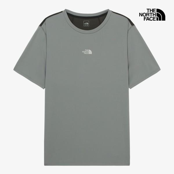 The NorTh Face Men S Aeron ShorT Sleeve T ShirT nT7ur58 Light gray (LGY)/95(M)