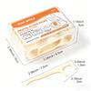 RIMI SMILE 30/150PCS Orange Flavored Floss Sticks Fine Smooth Interdental Cleaner Daily After Meal Dental Hygiene Tools