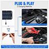Portable 12V Solar Panel Kit Waterproof Solar Trickle Charger Solar Powered Charger Kit High Efficiency Car Battery Charger