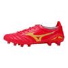 Mizuno Morelia Neo Round Toe Lace-Up FG (Rubber Long Studs) Slip-Resistant Durable Soccer Shoes Men Soccer Shoes Red P1GA233264