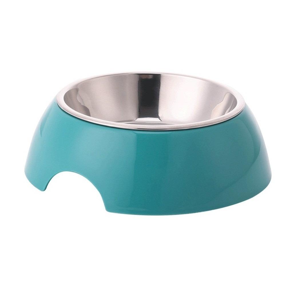 2 in 1 Designed Pet Bowl with Stainless Dog Bowl New Cat Bowl  Pet Supplies