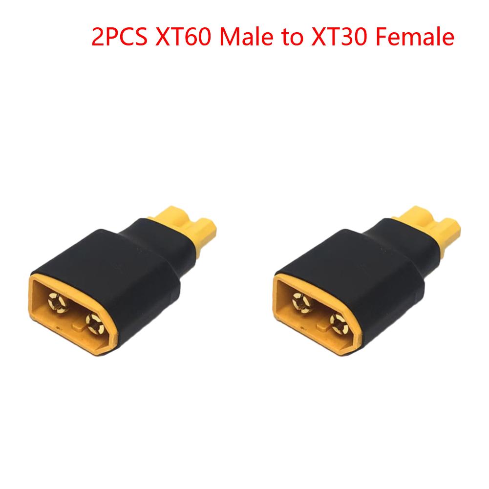 Plastic Adapter Converter DIY Accessories XT60 To XT30 Parallel Adapter Converter Replacement Plug Converter for RC Car Airplane