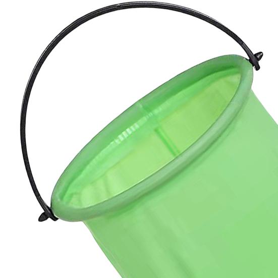 Mini Beach Bucket Folding Broken-proof Happy Summer Sand Bucket Kids Toy