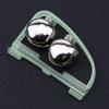 10pcs Fluorescent Fishing Rod Tip Clip Twin Bell Alert Ring Fishing Tackle
