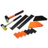 New Hardwood Flooring Installation Tool Set: Hammer, Recoil Hook, Spacers for Solid Wood and Laminate