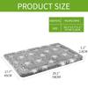 EMPSIGN Dog Cat Pet Pet Supports Sound Cold and Heat Just the Right Easy Retains Suitable for Small and Medium Gray Bed, Bed, Cushion, Mat,