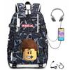 Hot Selling Game-Themed Outdoor Travel Bag Large Capacity with USB Hiking Backpack