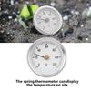 63mm Dial Pipe Thermometer 0-120℃ Bimetal Clip on Spring Thermometer IP55 Easy Installation Temperature Gauge