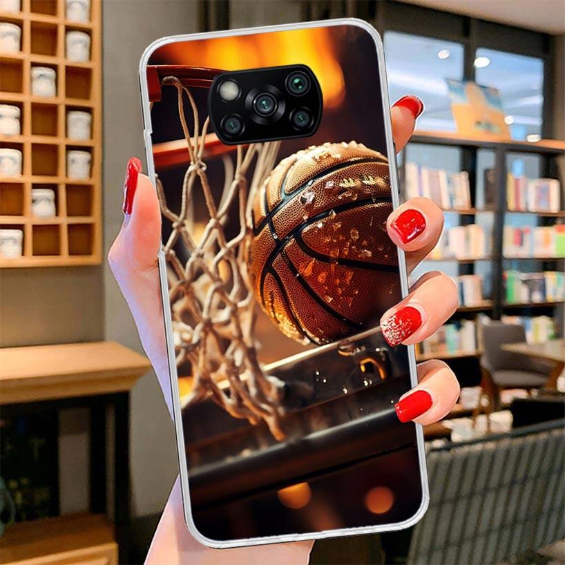 

Basketball Basket Play Cover Phone Case For Xiaomi Poco F7 Ultra X7 X6 X5 Pro M7 Redmi 15C 15 13C 13 12C 12 10C 10 9A 9C 9T 9 Sh Xiaomi Poco M7 4G