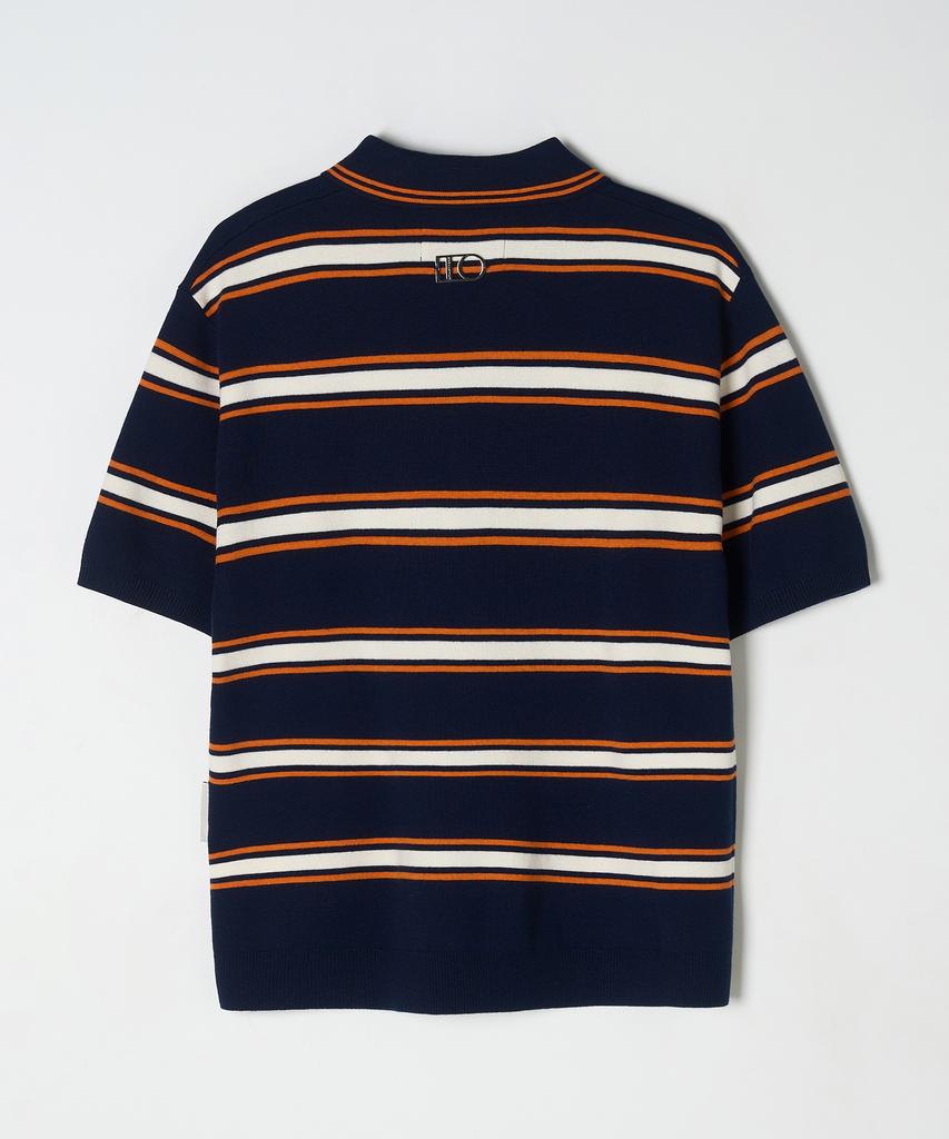 DTHIRTYONE Multi Stripe Sweater (Navy)