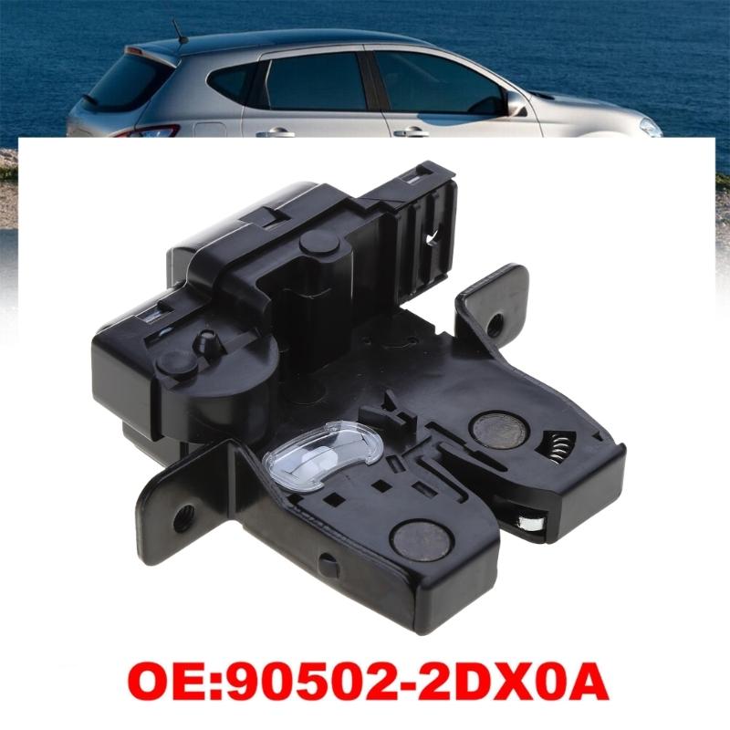 Conjunto de trava para porta traseira traseira, atuador de bloqueio de porta-malas para micra mk3 qashqai j10 substitui 905022dx0a 90502-2dx0a