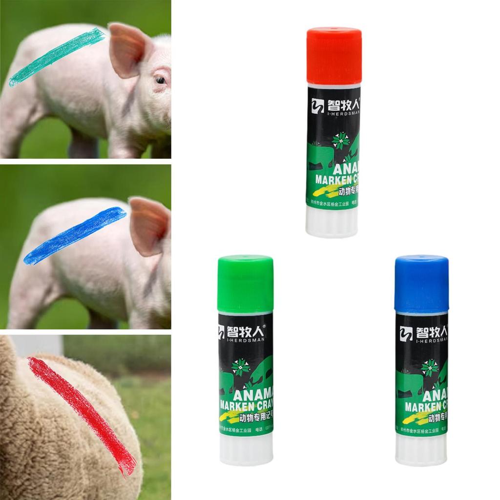 Livestock Marker Crayon Grading High Visibility Color for Farmer Goats Sheep