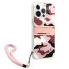 Guess Guhcp13Xkcabpi Iphone 13 Pro Max6,7 Różowy/Pink Hardcase Camo Strap Collection