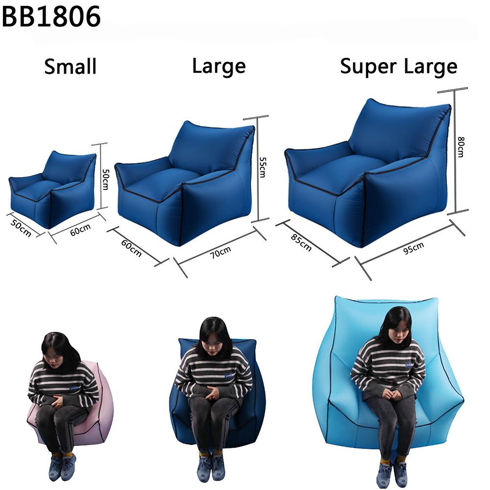 Foldable Inflatable Chair for Beach Garden Outdoor Camping Large