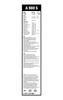 BOSCH Flat Wiper Blade for Imported Aero Twin Models A980S A980S Cars, Only, 600/475mm,