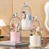 Rotating Makeup Brush Holder Dustproof Makeup Brush Organizer