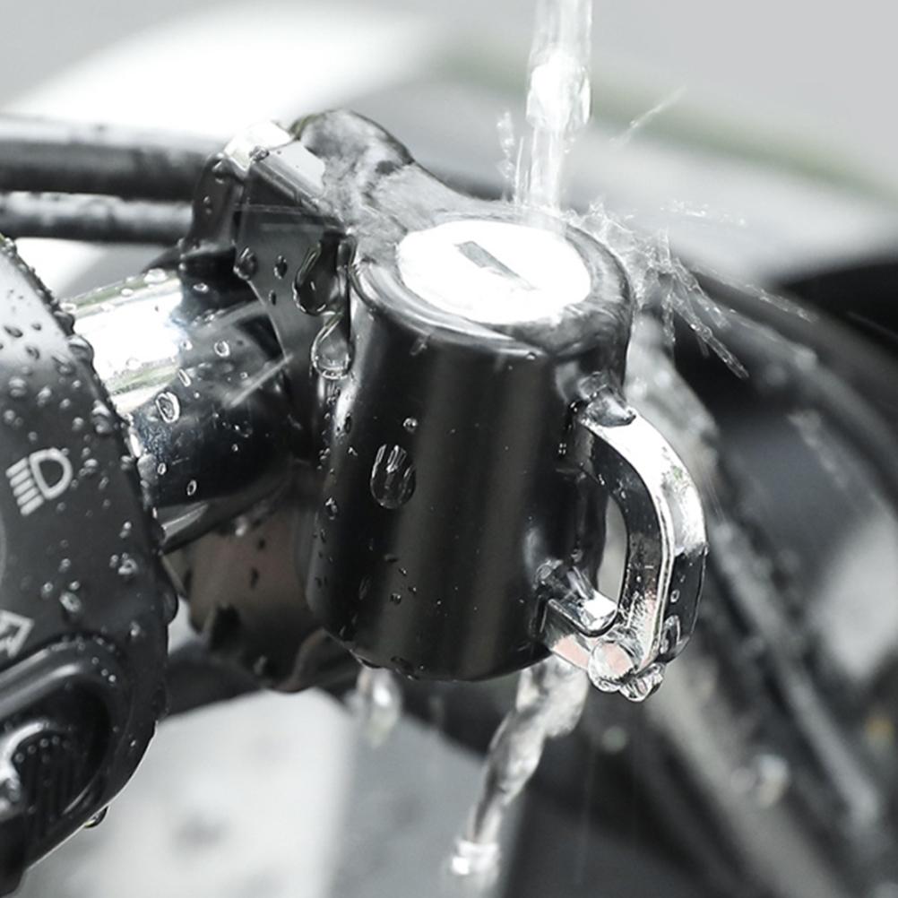 Motorcycle Helmet Lock Waterproof and Rustproof Motorbike Helmet Lock Hanging Hook Battery Car