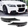 Splitter Flaps Czarny Dla Bmw E90 E91 2009-2013 Lift Lci Dokładka M Pakiet