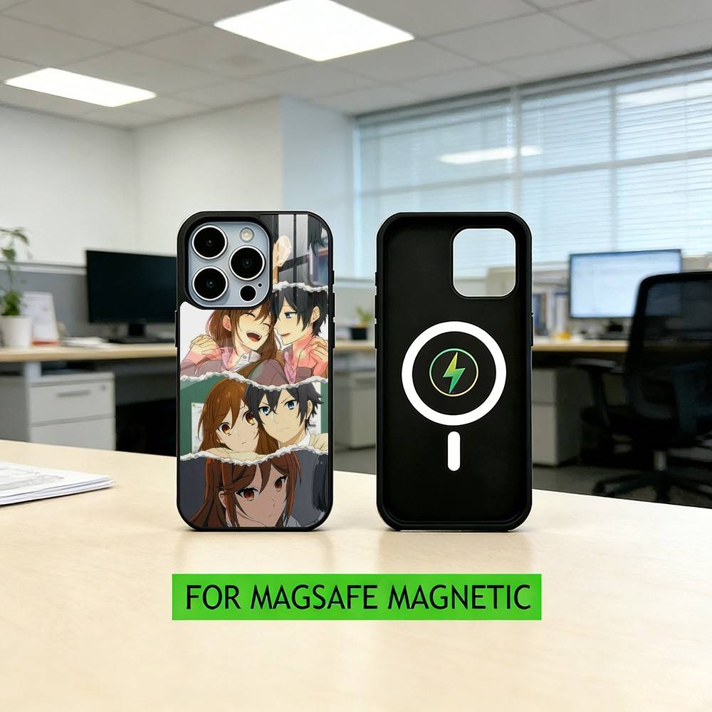 Horimiya Kyouko Hori Izumi Miyamura  Phone Case For iPhone17,16,15,14,13,12,11 Plus,Pro Magnetic with Magsafe Wireless Charging