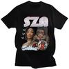 Rapper SZA CTRL X SOS Album Print T Shirt Women Vintage Punk Hip Hop Harajuku Girl's TShirt Fashion Casual T-Shirt Female Top 2