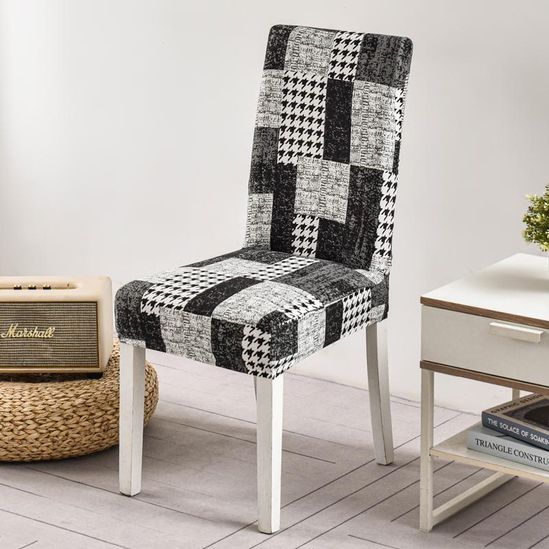 New Colors Chair Covers Floral Modern Slipcover For Dinning Room Wedding Stretch Elastic Furniture Protector