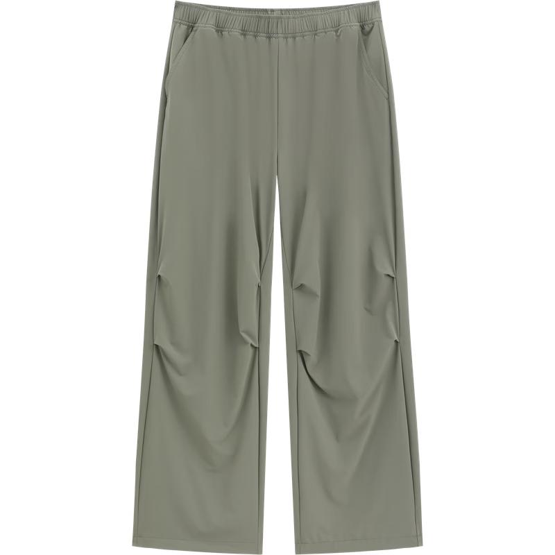 GAP Men s Cool Woven Loose Straight Parachute Pants 175/84A