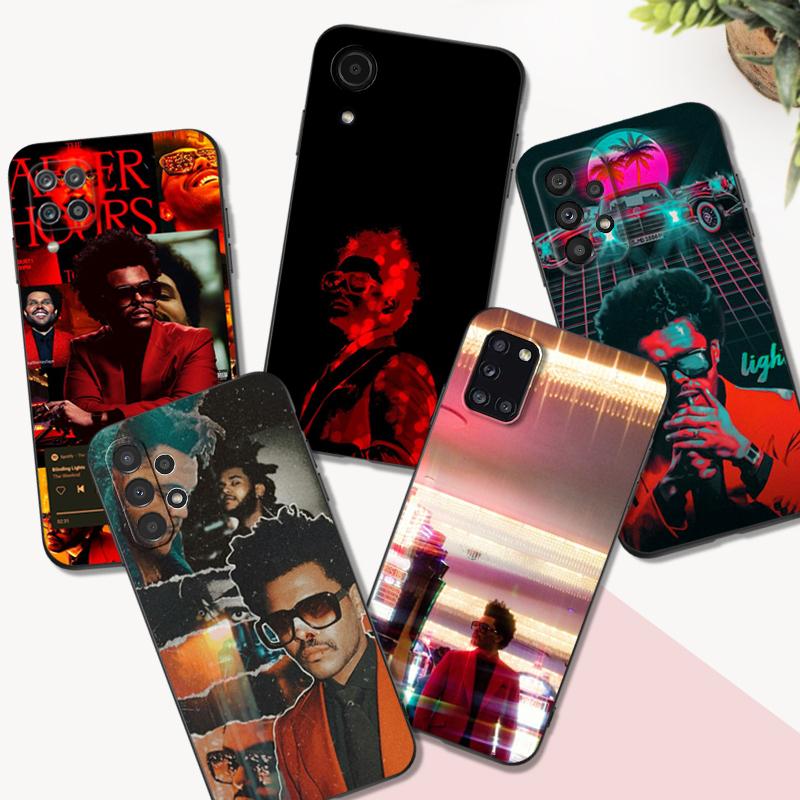 

Черный чехол из ТПУ для Samsung Galaxy S22 S20 S21 FE PLUS ultra + S10 E lite, задняя крышка The Weeknd After Hours