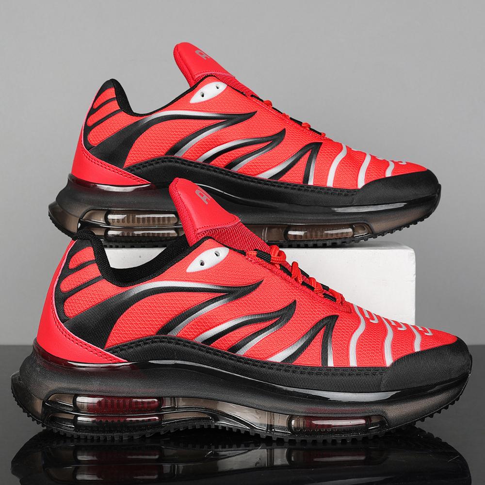 Fashion Men's Sneakers Buffer Running Shoes Heavyweight Runners Men Non-slip Breathable Lightweight Outdoor Sport Shoes Hot Sales Runner