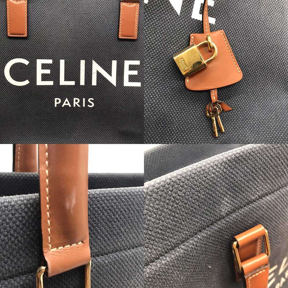 Used CELINE HorizontalTote Bag canvas Women