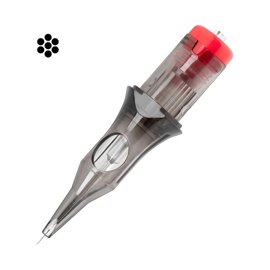 Cartridge Do Tatuażu El Cartel V2 - 0.30 7Rl Medium Taper 10 Szt.