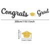 Glitter Decor Graduation Party Banner Garland Graduation Hanging Banner  Photo Background