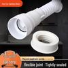 Odor-Proof Small Urinal S-Bend Drain Pipe with Rubber Head - Wall-Mounted for Bathroom