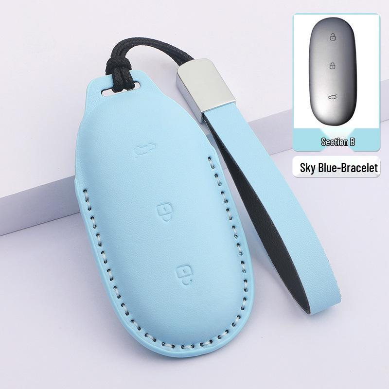 High-End Shell Buckle Key Case for Ideal L6/L7/L8/L9 Mega Car - Unisex