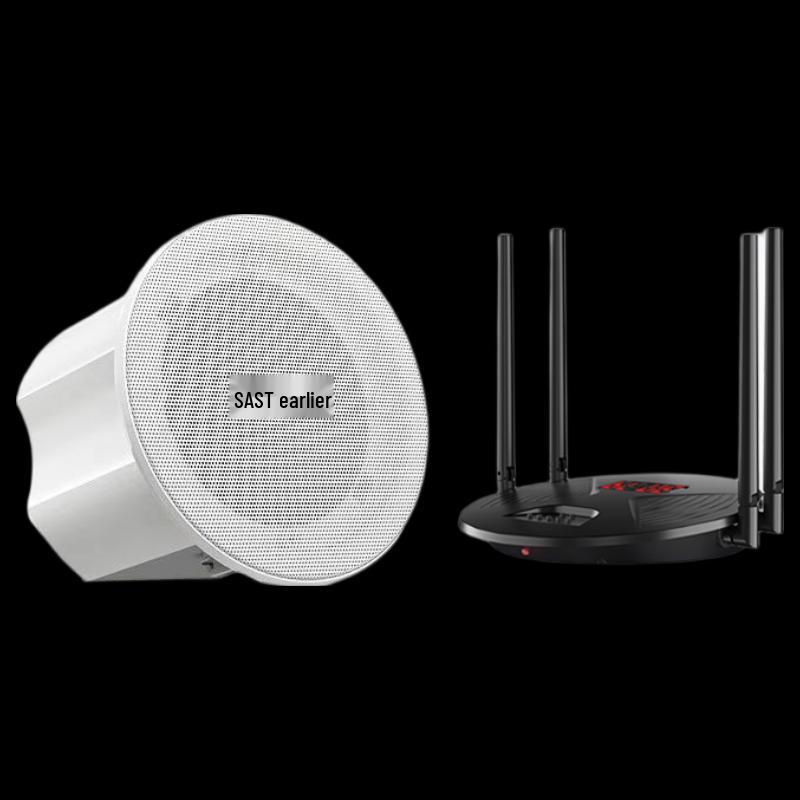 SAST Wireless Bluetooth Ceiling Speaker System CN Plug (adapter Included) (CN Version)