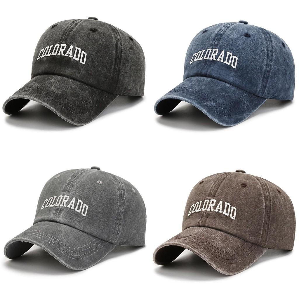 Embroidery Colorado Letter Protection Baseball Cap Breathable Women Baseball