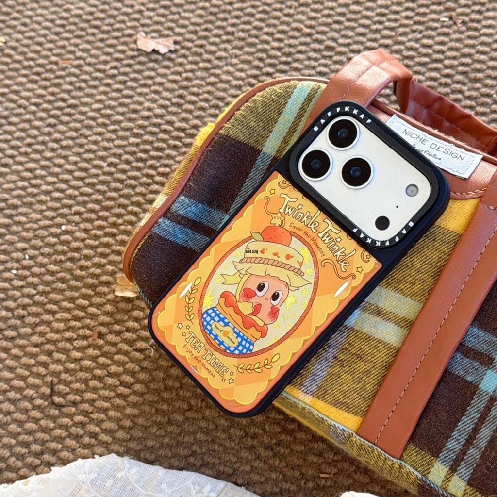 Coque de protection mignonne Jam Star People pour iPhone 16 Pro, 17 Pro Max