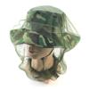 Summer Fishing Cap Insect-Proof Mosquito Cap Mesh Top Net Face Protector Sunshade Outdoor Use Hunting Camping Hat Neck Head Cover