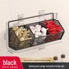 Punch-Free Wall-Mounted Kitchen Rack for Onion, Ginger, and Garlic Storage