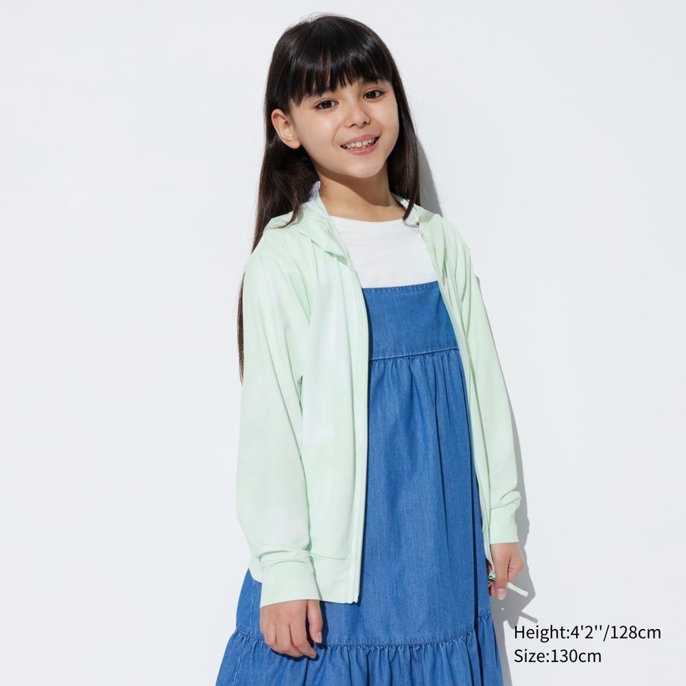 

ТОЛСТОВКА UNIQLO KIDS AIRISM С УФ-ЗАЩИТОЙ (ДЛИННЫЙ РУКАВ)
