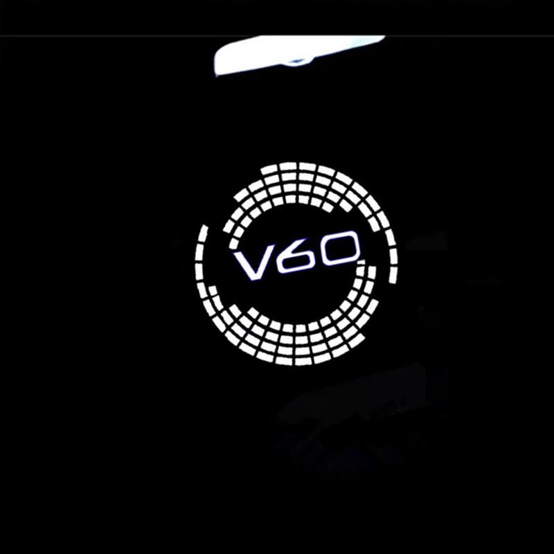 2PCS Led Car Door Welcome Light Laser Logo Projector For Volvo XC40 XC90 V40 V90 V60 XC60 S80 S60 S90 V70 XC70 Car Goods