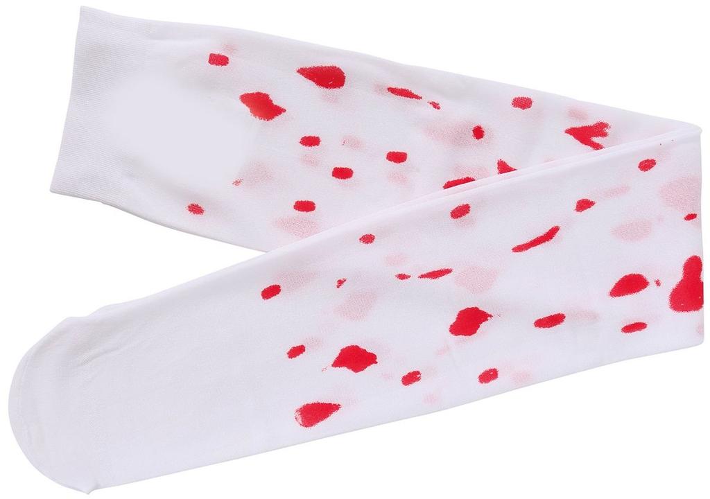 Bloody Halloween Thigh High Stockings