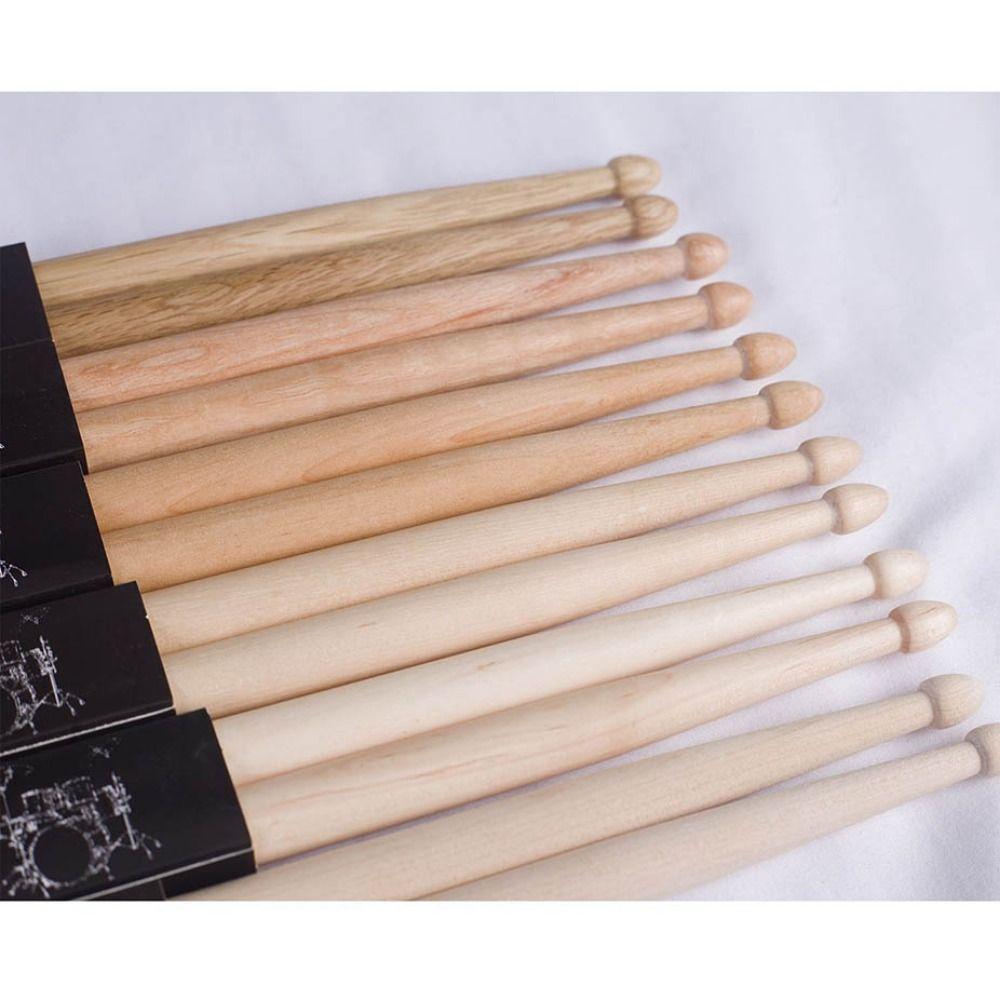 1 Pair Drum Sticks Wood Drum Set Classic Instrument Accessories  Drum