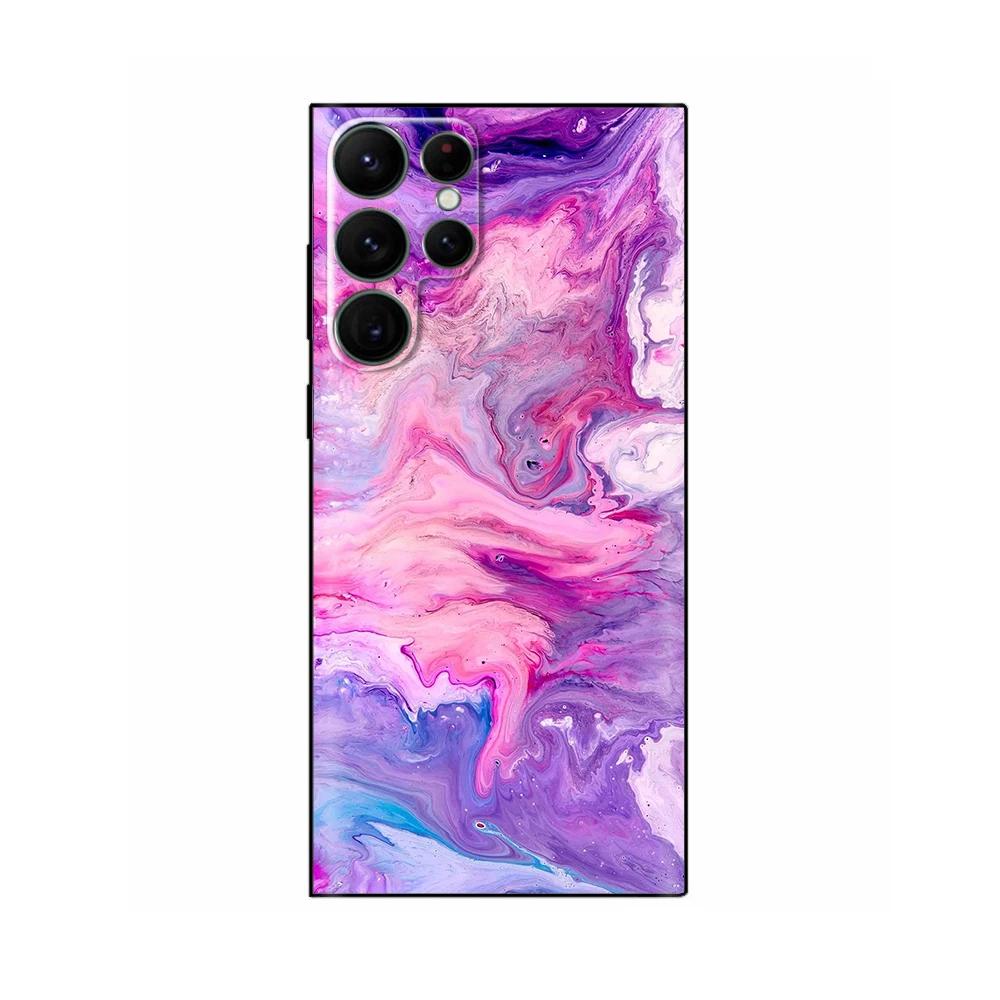 Für Samsung Galaxy S22 Ultra Hülle Abdeckung Für Samsung S23 Ultra S 23 Marmor Weiches Silikon Handyhülle S22Ultra S22 5G s 22 Funda