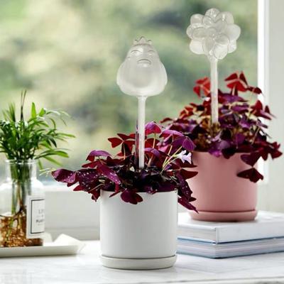Plant Watering Bulb Animal Flower Design Self Watering Globes Planter Insert Automatic Watering Device for Indoor Plants When Vacation