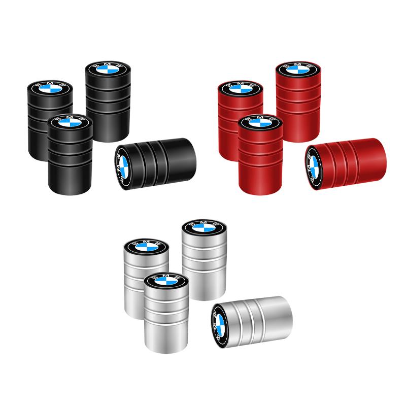 4Pcs Car Wheel Tire Valve Stem Caps Airtight Cover Sticker For BMW M E46 E90 E60 F30 F10 E39 E36 F20 G30 E30 F11 G20 E87 E92 E91 XR1