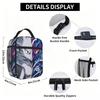 Pokemon Insulated Lunch Bag Insulation Bento Pack Rice Bag  Bolsa Student Bento Lunch Handbag Insulation